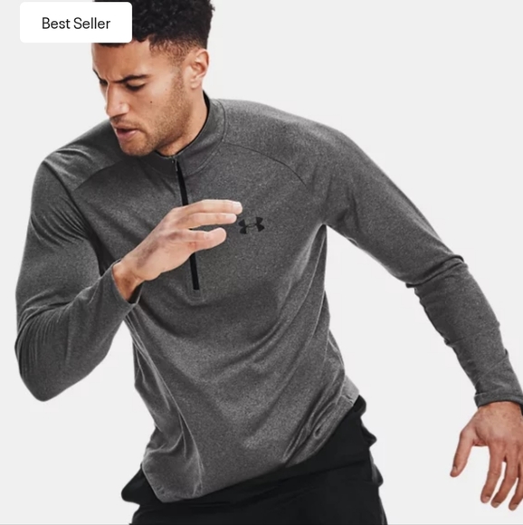 Men's UA Tech™ ½ Zip Long Sleeve - Picture 6 of 7